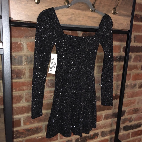 Urban Outfitters Black Glitter Romper - XS - Picture 2 of 11